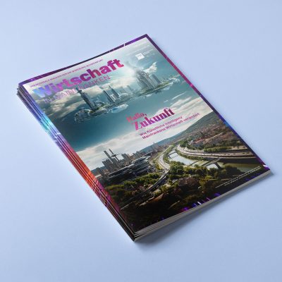 Titelseiten Gestaltung, KI generiertes Design Würzburg IHK