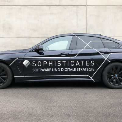 Sophiticates Autobeklebung Design