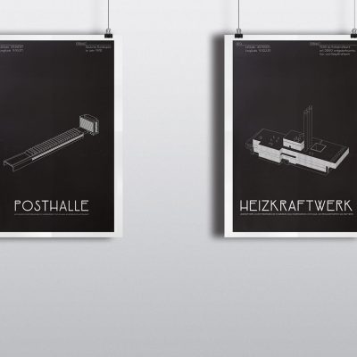 Würzburg Industria Plakatserie Design Würzburg