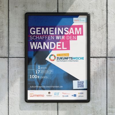Memo Zukunftswoche Plakat