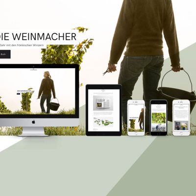 die weinmacher webseite umsetzung responsive