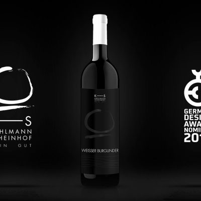 German Design Award 2018 Weingut Weinflaschen Würzburg
