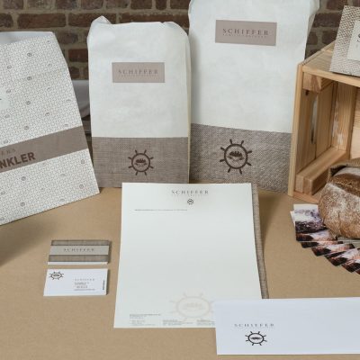Corporate Identity Bäckerei Schiffer Würzburg
