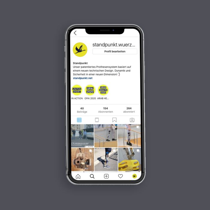 Webdesign Standpunkt