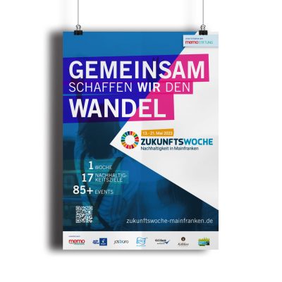 Plakatdesign Zukunftswoche
