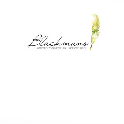 Blackmans Logogestaltung