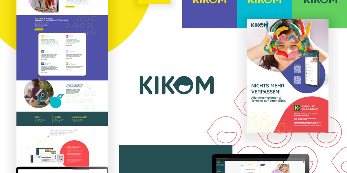Bradingwelt KIKOM corporate design
