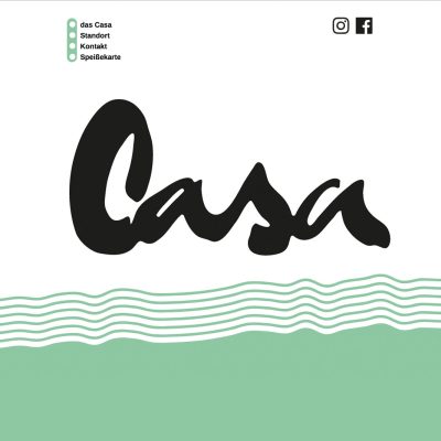 Webdesign für "das Casa"