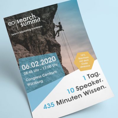 flyer titel design eology