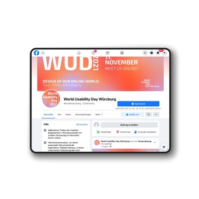 World Usability Day 2021 Facebook Banner Design