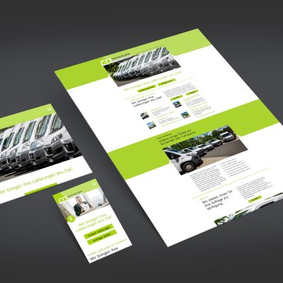 KX Transporte Fahrzeuge Webdesign Würzburg jos büro für Gestaltung Screendesign