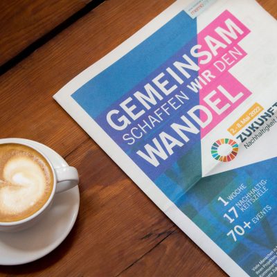 Mainpostbeilage Zulunftswoche, Titel nahaufnahme