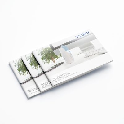 hochwertige Broschüre für Vyaire Medical AioCare